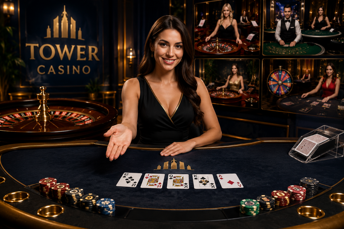 Live Casino hos Tower Casino